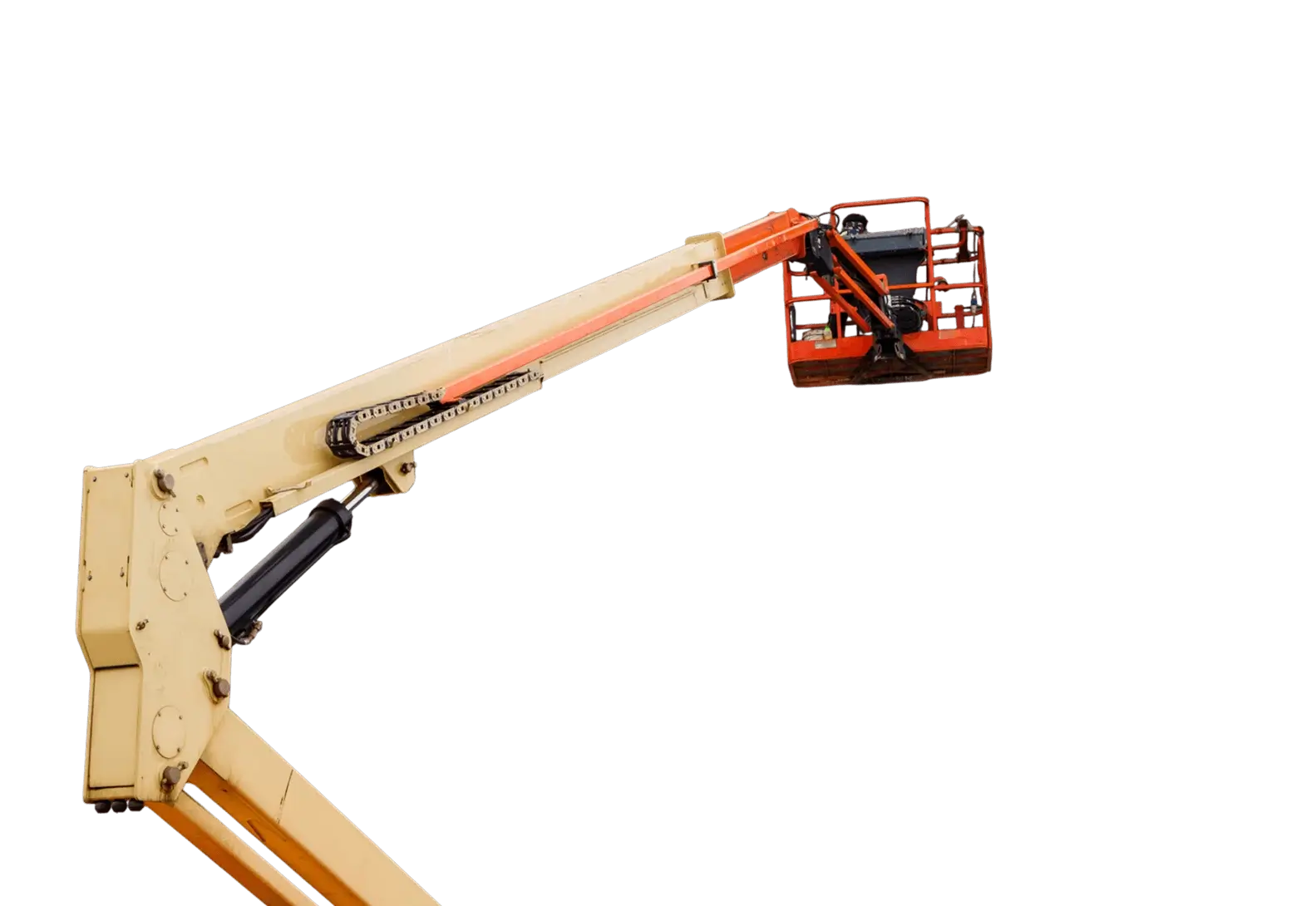 orange boom lift